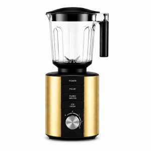 MagiCook 6-Blade Blender 1000W – Powerful Electric Blender for Smoothies, Juices & Grinding -Gold