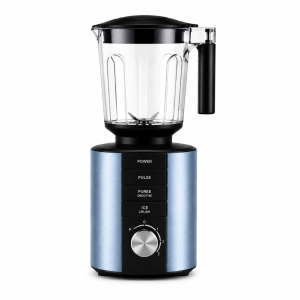 MagiCook 6-Blade Blender 1000W – Powerful Electric Blender for Smoothies, Juices & Grinding -Gold Blue