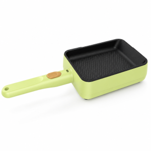 commercial induction cooker category image of MagiCook HY-6123 electric tamagoyaki skillet in light green