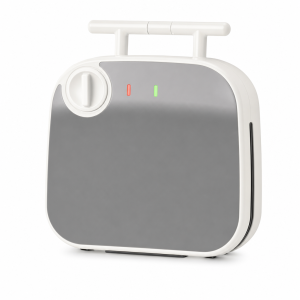 SANDWICH MAKER HY-6603 with light gray panel, detachable plates, timer, and upright compact design