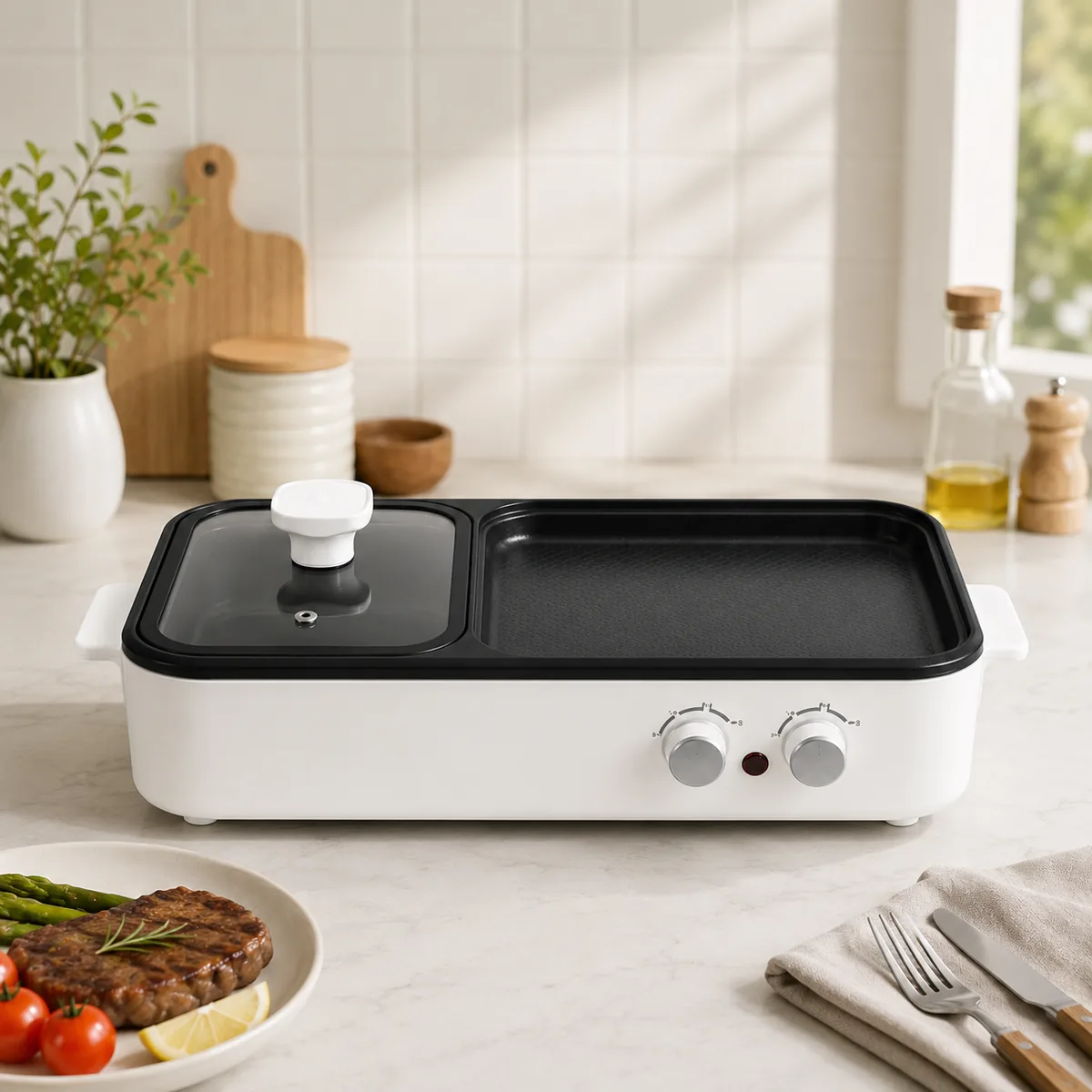 OEM hot pot grill manufacturer product by MagiCook